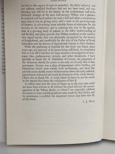 SIR JAMES WILSON of Bulls - the Life and Times of