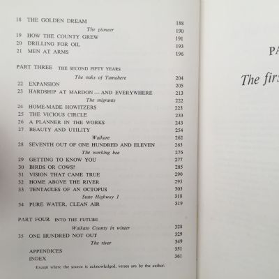 BETWEEN THE RIVER AND THE HILLS: Waikato County Council, 1876-1976