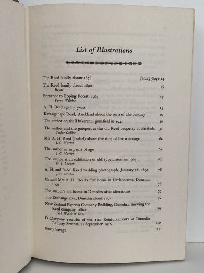 A. H. REED An Autobiography
