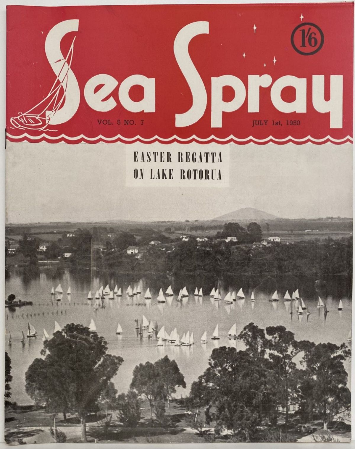 VINTAGE MAGAZINE: Sea Spray - Vol. 5, No. 7 - July 1950