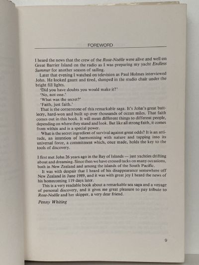 THE SPIRIT OF ROSE-NOELLE: 119 days adrift - a survival story