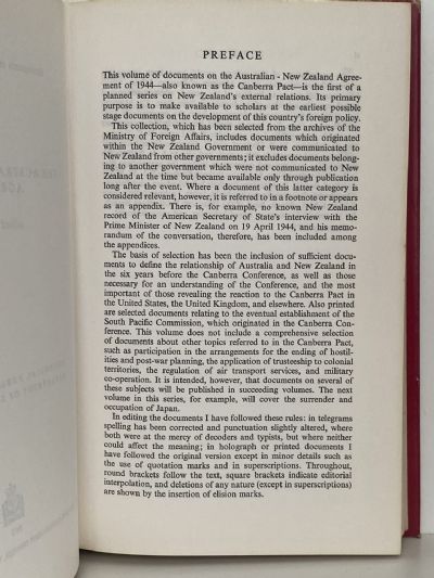 THE AUSTRALIAN NEW ZEALAND AGREEMENT 1944
