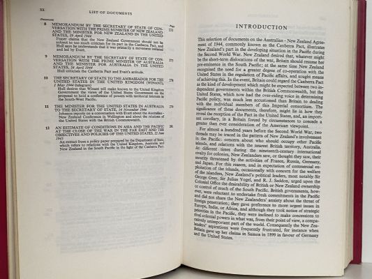 THE AUSTRALIAN NEW ZEALAND AGREEMENT 1944