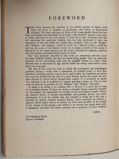 THE BODGIE: A Study in Abnormal Psychology