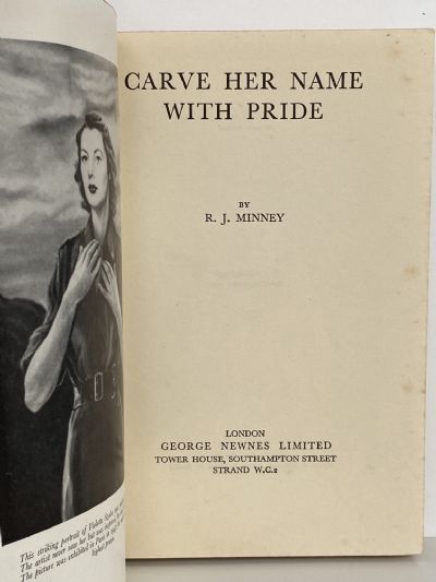 CARVE HER NAME WITH PRIDE: The Story of Violette Szabo