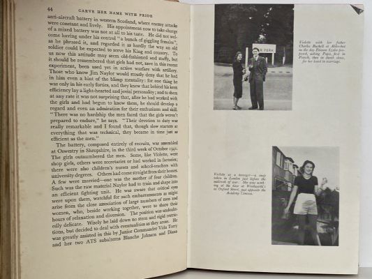 CARVE HER NAME WITH PRIDE: The Story of Violette Szabo