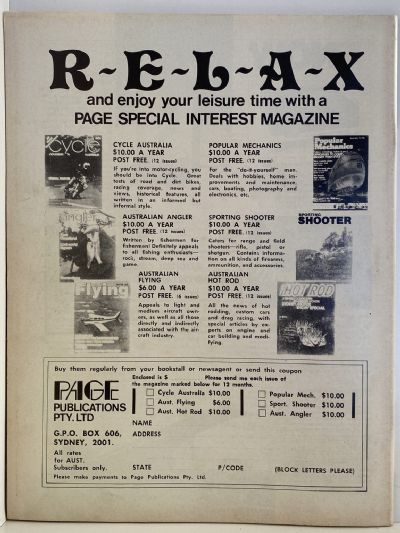 VINTAGE MAGAZINE: Popular Mechanics - Vol. 144, No. 5 - January 1976