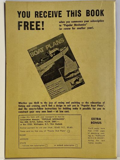 VINTAGE MAGAZINE: Popular Mechanics - Vol. 133, No. 4 - June 1970