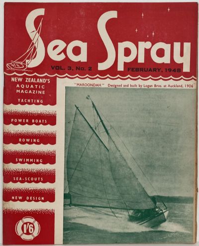 VINTAGE MAGAZINE: Sea Spray - February 1948 - Vol. 3, No. 3