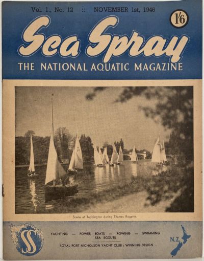 VINTAGE MAGAZINE: Sea Spray - November 1946 - Vol. 1, No. 12