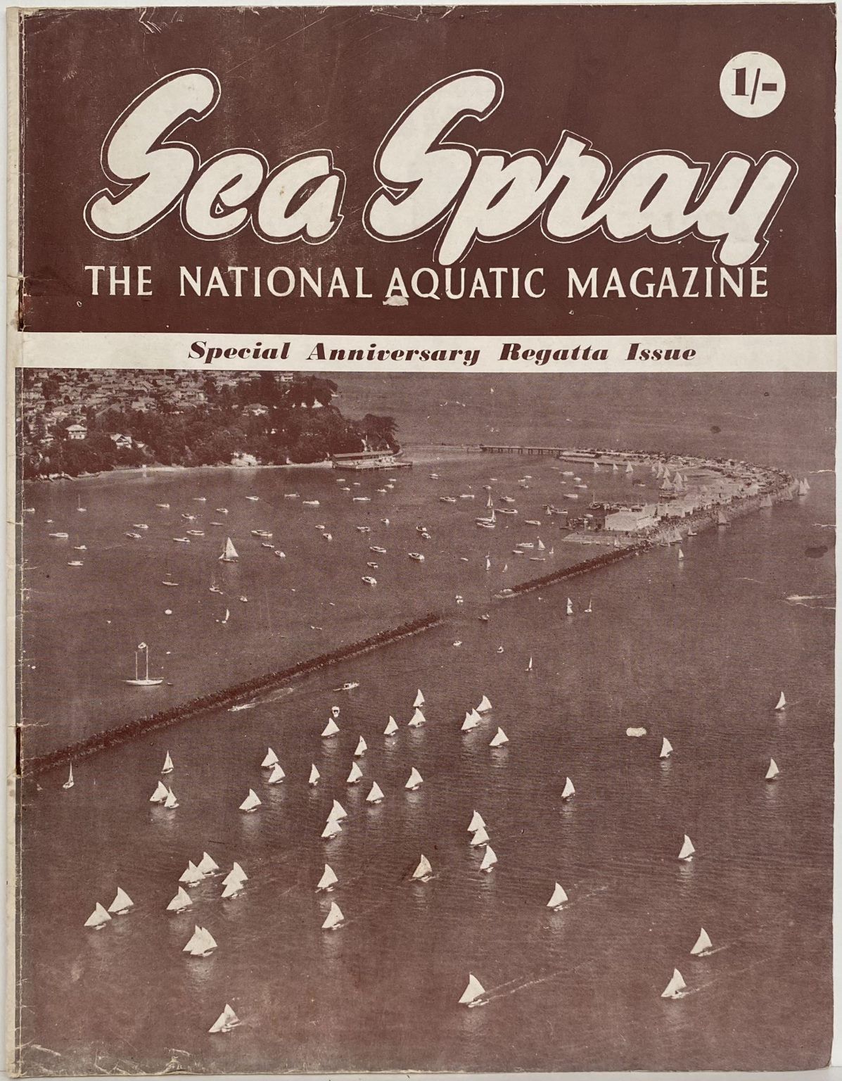 VINTAGE MAGAZINE: Sea Spray - Special Regatta Issue - February 1949