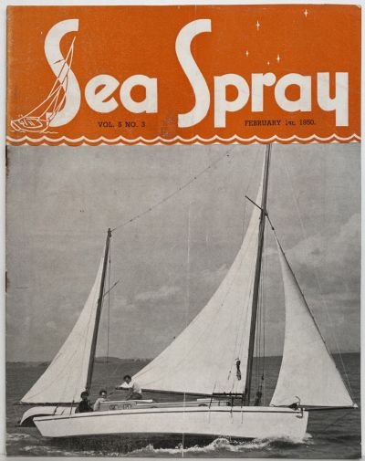 VINTAGE MAGAZINE: Sea Spray - February 1950 - Vol. 5, No. 3