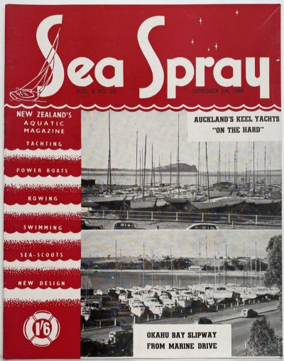VINTAGE MAGAZINE: Sea Spray - October 1950 - Vol. 5, No. 10