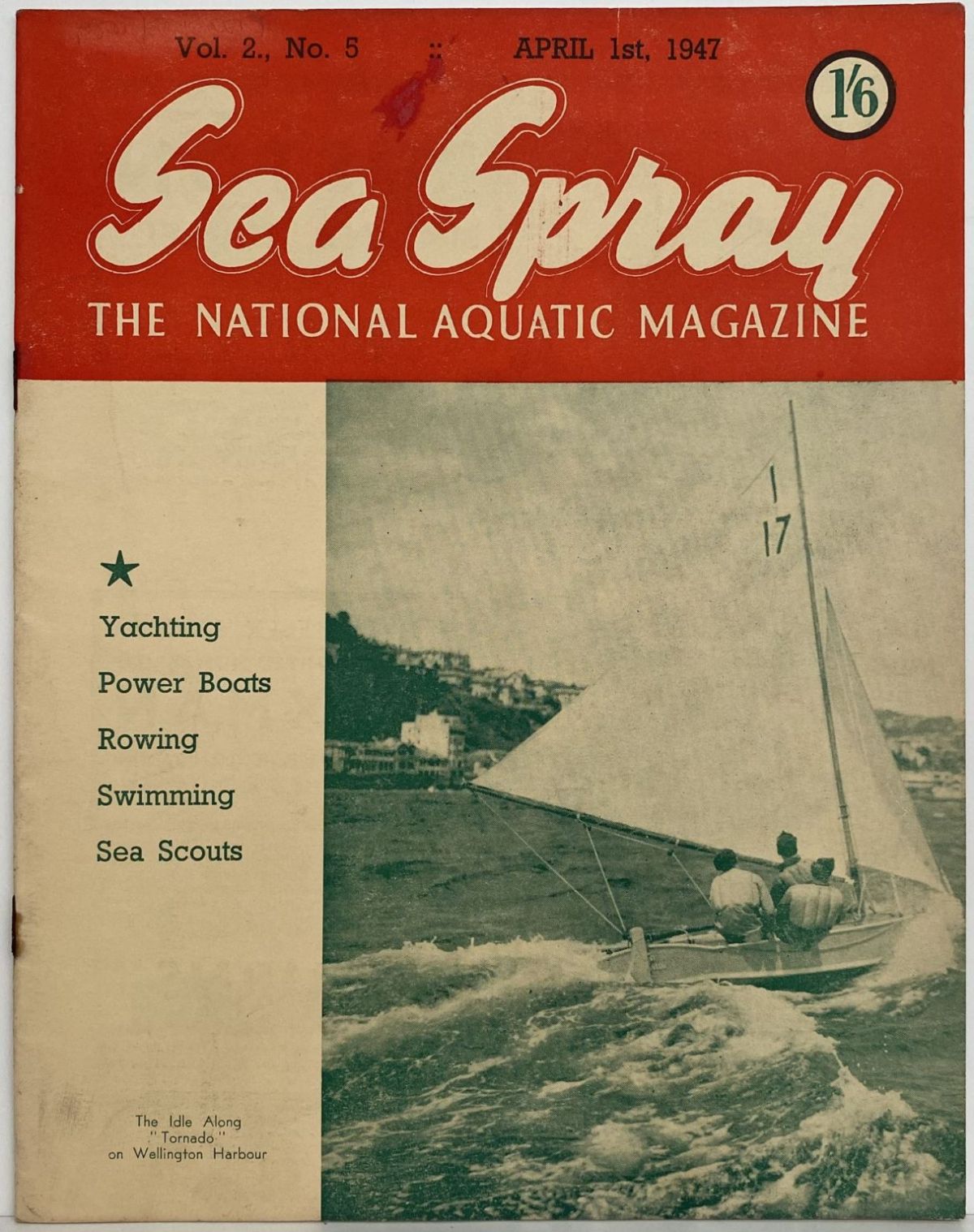 VINTAGE MAGAZINE: Sea Spray - Vol. 2, No. 5 - April 1947