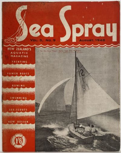 VINTAGE MAGAZINE: Sea Spray - August 1948 - Vol. 3, No. 9
