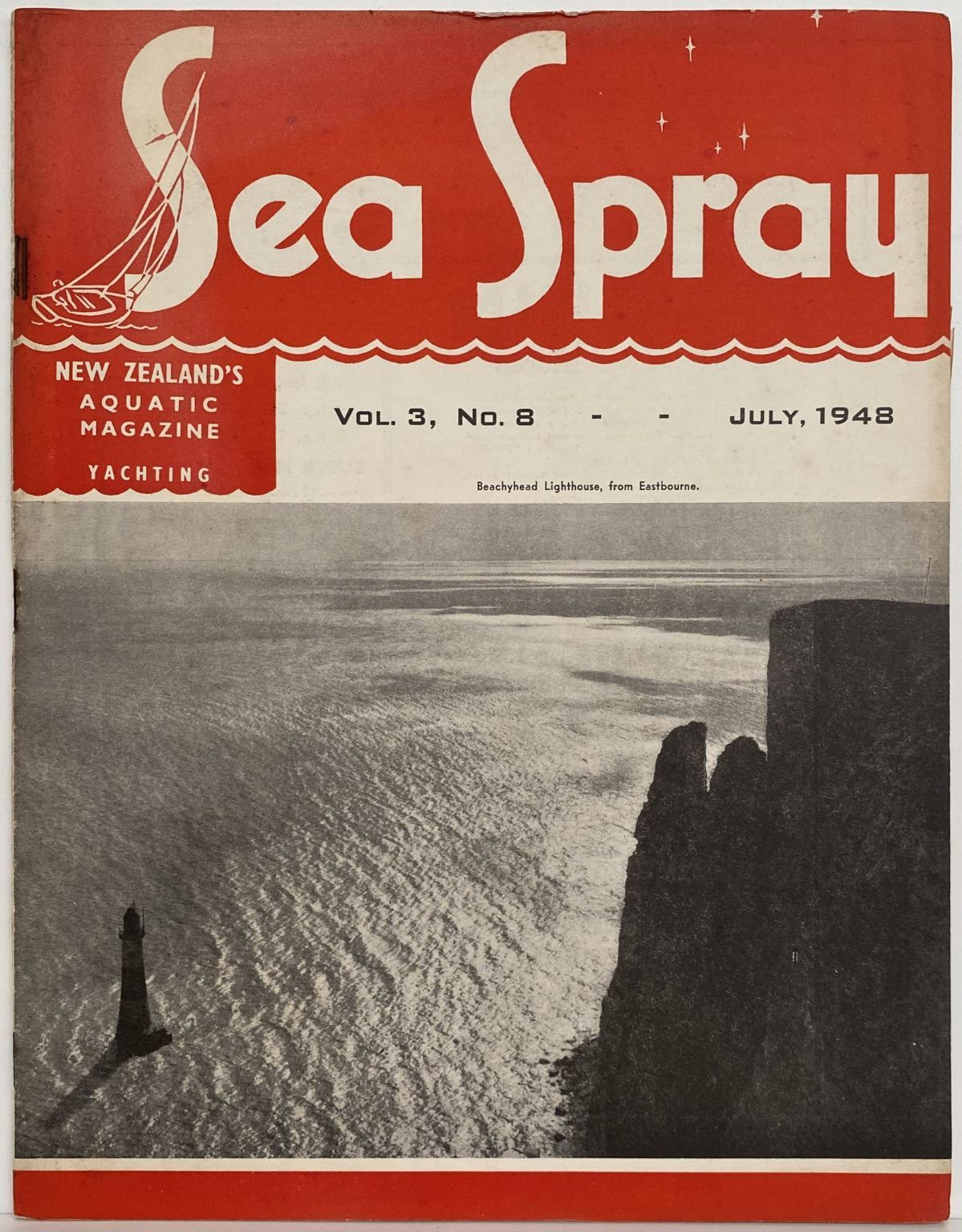 VINTAGE MAGAZINE: Sea Spray - Vol. 3, No. 8 - July 1948