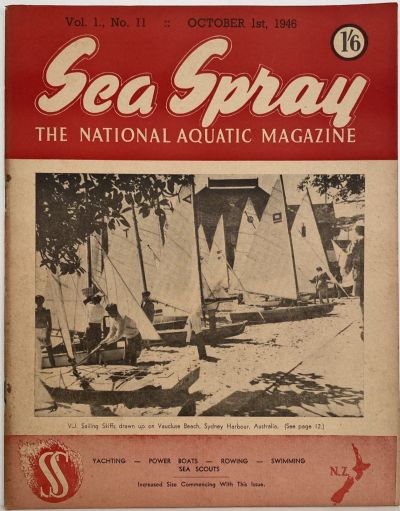 VINTAGE MAGAZINE: Sea Spray - October 1946 - Vol. 1, No. 11