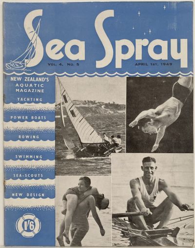 VINTAGE MAGAZINE: Sea Spray - April 1949 - Vol. 4, No. 5