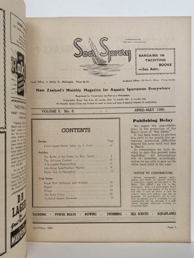 VINTAGE MAGAZINE: Sea Spray - May 1950 - Vol. 5, No. 5