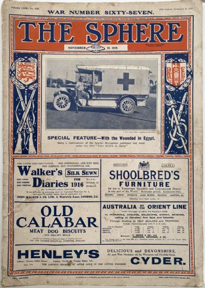 THE SPHERE War Number Sixty-Seven. 13 November 1915. No 825.