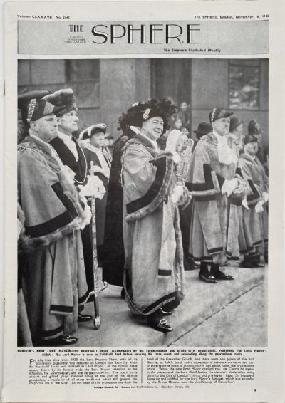 THE SPHERE The Empire's Illustrated Weekly. November 16, 1946. No.2443