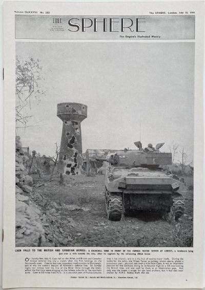 THE SPHERE The Empire's Illustrated Weekly. July 15, 1944. No. 2321