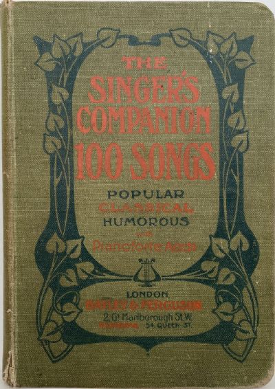 THE SIGNER’S COMPANION: 100 Songs Popular, Classical, Humorous 