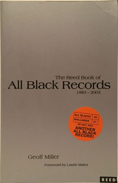 The Reed Book of ALL BLACK RECORDS 1883-2003 