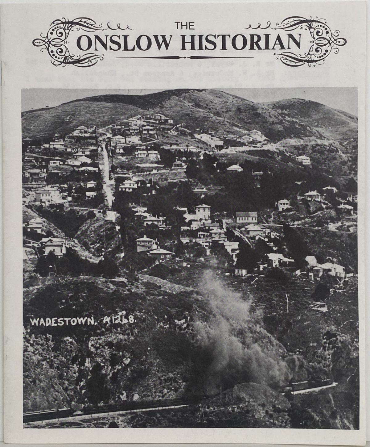 THE ONSLOW HISTORIAN: Vol. 3 - No. 3, 1973