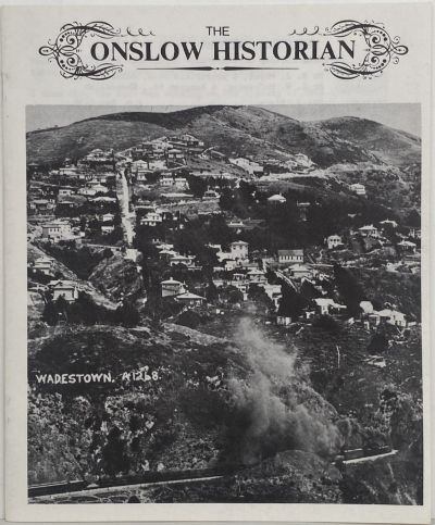 THE ONSLOW HISTORIAN: Vol. 3 - No. 3, 1973 
