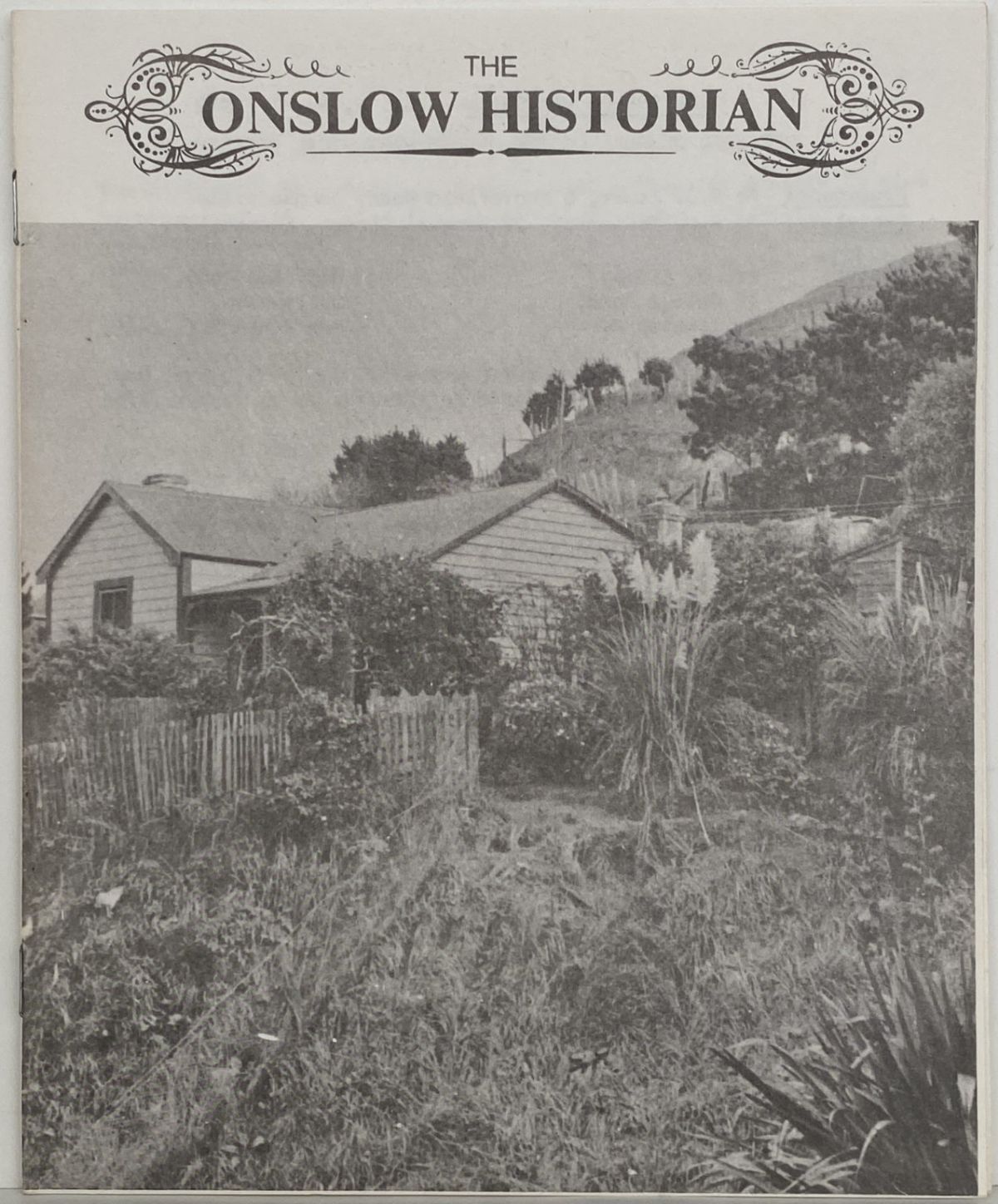 THE ONSLOW HISTORIAN: Vol. 2 - No. 1, 1972