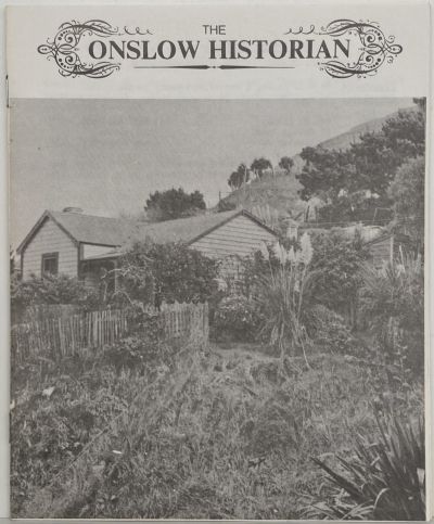THE ONSLOW HISTORIAN: Vol. 2 - No. 1, 1972 