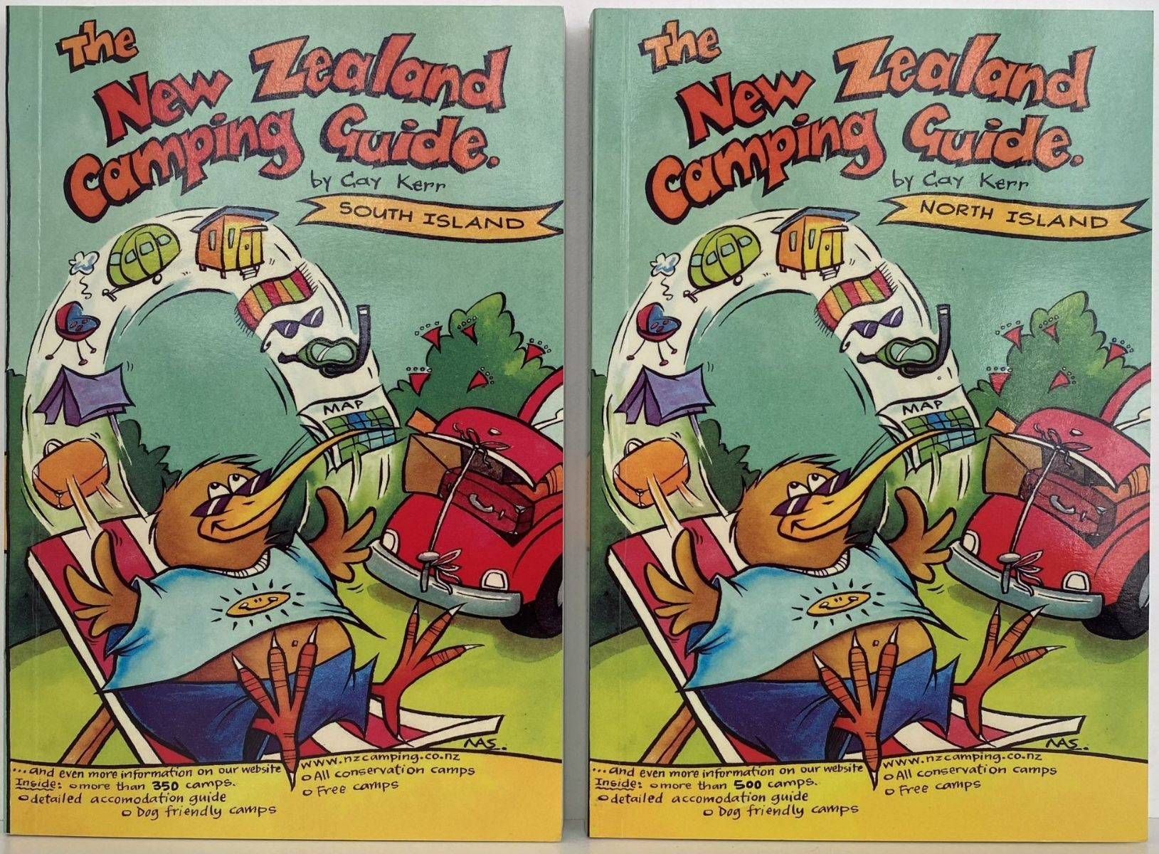 THE NEW ZEALAND CAMPING GUIDE: North & South Islands 2004