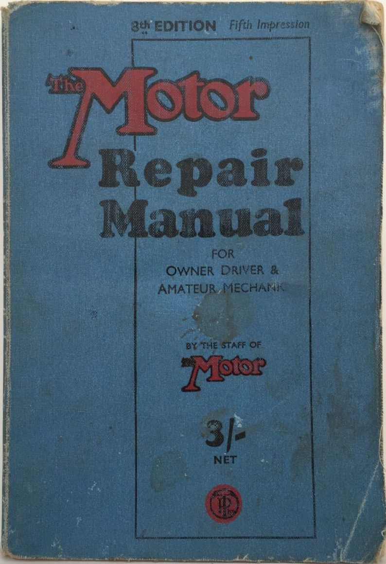 THE MOTOR REPAIR MANUAL: Eighth Edition