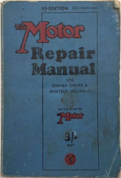 THE MOTOR REPAIR MANUAL: Eighth Edition