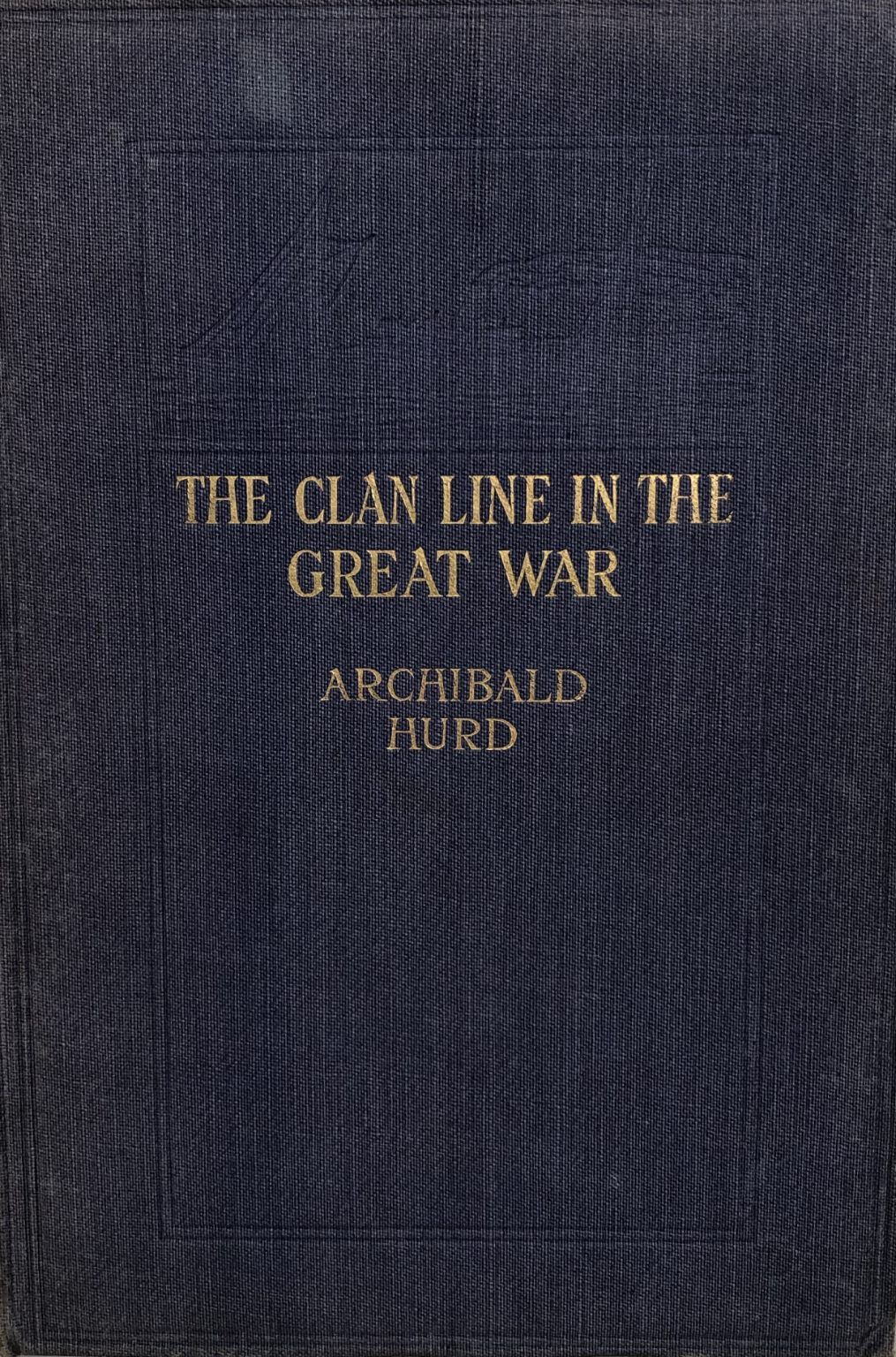 THE CLAN LINE in the Great War