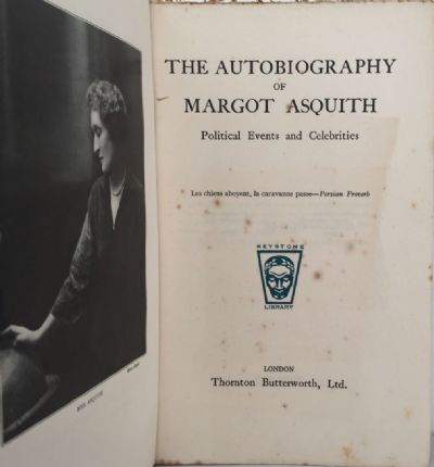 The Autobiography of Margot Asquith 
