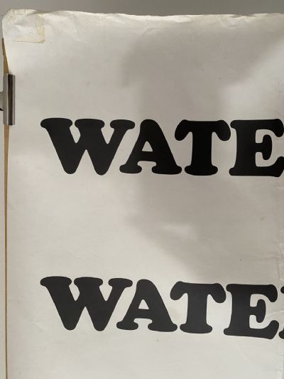 VINTAGE POSTER: Ministry of Works - National Water & Soil Conservation 1975