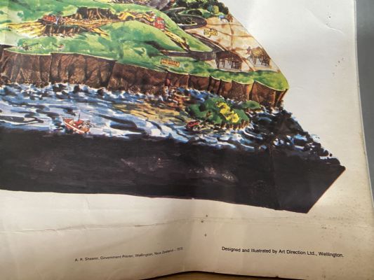 VINTAGE POSTER: Ministry of Works - National Water & Soil Conservation 1975
