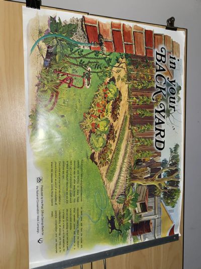 VINTAGE CALENDAR: Post Office Savings Bank / National Conservation Week