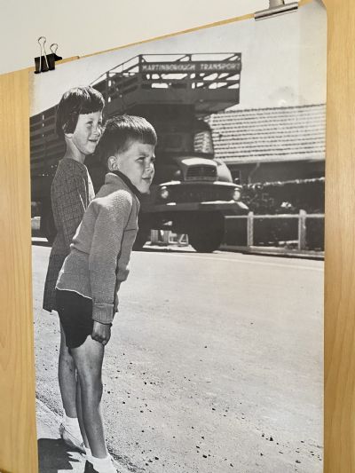 VINTAGE POSTER: Ministry of Transport / Children's Road Safety 1968