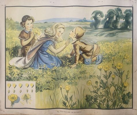 VINTAGE POSTER: No. 25 - Tick Tock and the Buttercup 