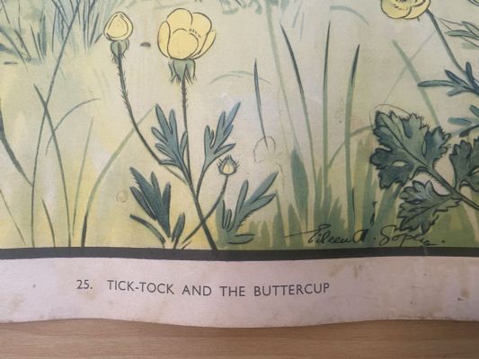 VINTAGE POSTER: No. 25 - Tick Tock and the Buttercup