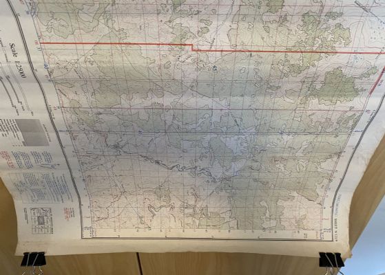 VINTAGE MAP: 'ORUAMATUA' NZMS Sheet N122/9