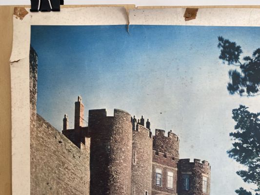 VINTAGE POSTER: BRITAIN - Dover Castle, England