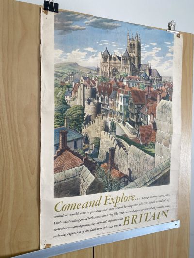 VINTAGE POSTER: BRITAIN - Come and Explore