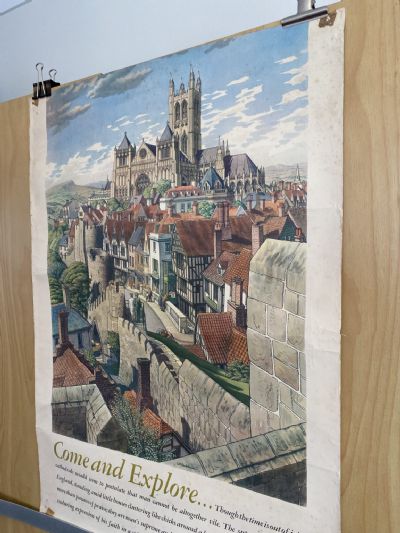 VINTAGE POSTER: BRITAIN - Come and Explore