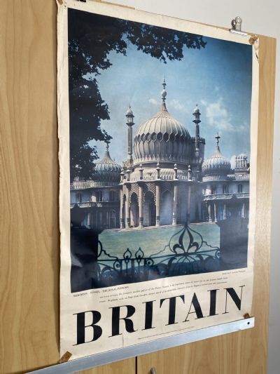 VINTAGE POSTER: BRITAIN - Brighton - Sussex: The Royal Pavilion