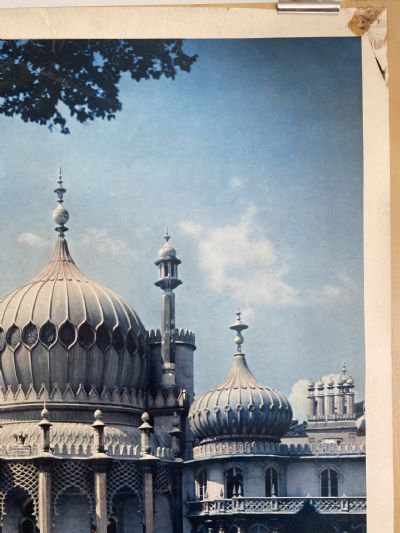 VINTAGE POSTER: BRITAIN - Brighton - Sussex: The Royal Pavilion