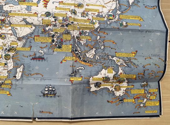 VINTAGE MAP: Tea Revives The World